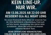 KLUBINACHT | Live aus der Waffelfabrik